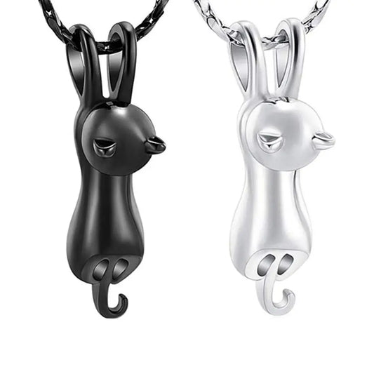 Stainless Steel Pet Cremation Jewelry for Ashes Memorial. Jewelry Keepsake