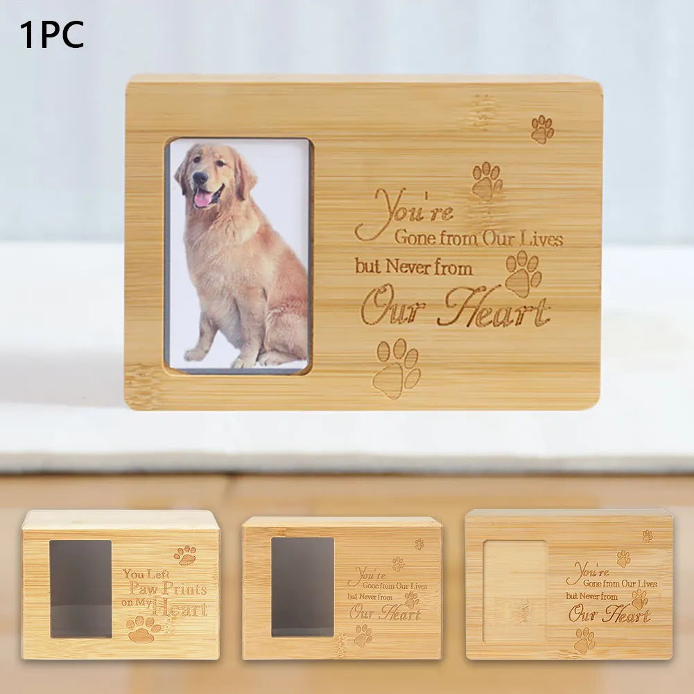 Bamboo Wood Pet Urns Animal For Dogs Cats Exotic Pets