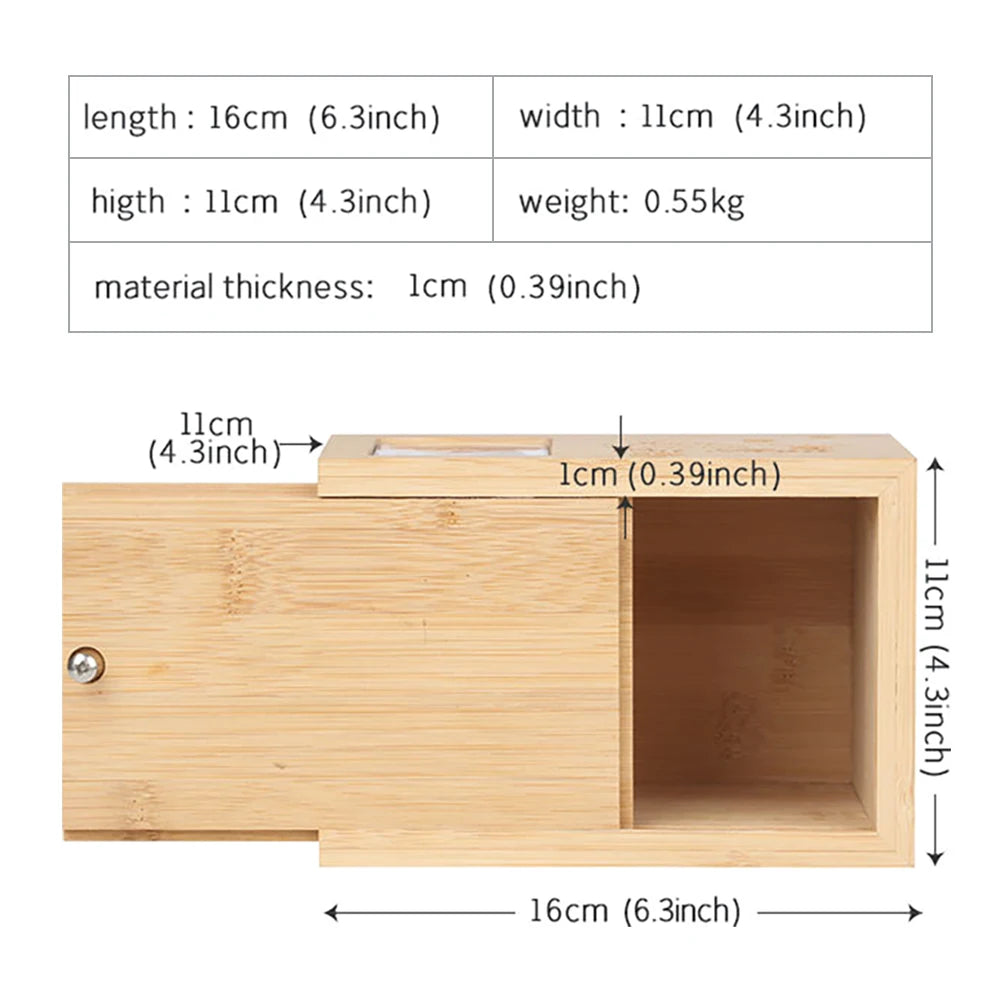 Bamboo Wood Pet Urns Animal For Dogs Cats Exotic Pets