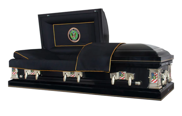 ARMY US MILITARY CASKET